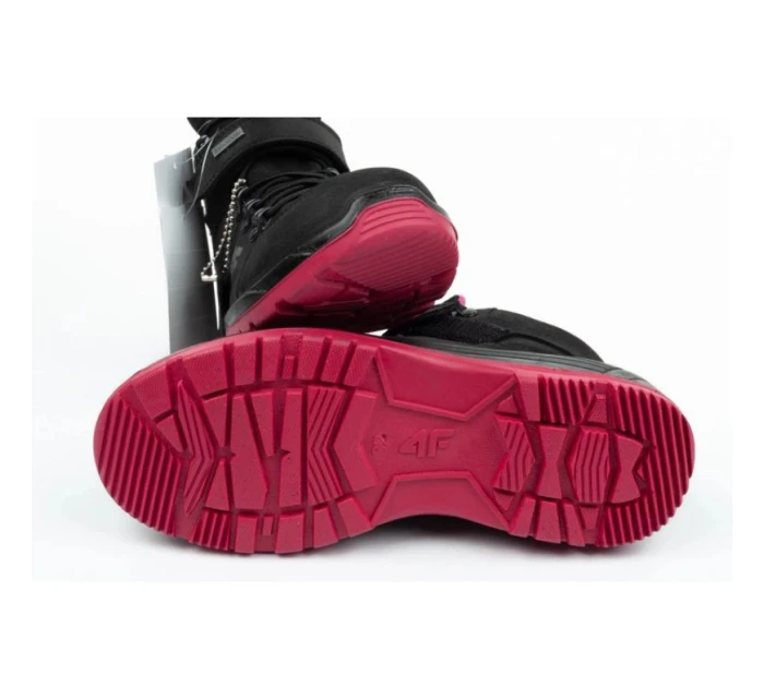 Detská treková obuv HJZ21-JOBMW251 black - 4F Detská treková obuv HJZ21-JOBMW251 black - 4F