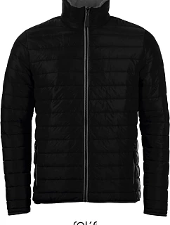 SOL'S Ride Men Lehká pánská prošívaná bunda 25.1193 black