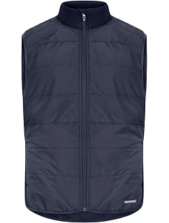 Cutter & Buck Pemberton Hybrid Vest M Pánska hybridná vesta 68.1496 tmavomodrá