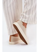 Dámské Tenisky SlipOn Big Star model 21695261 Béžové - Big Star Shoes