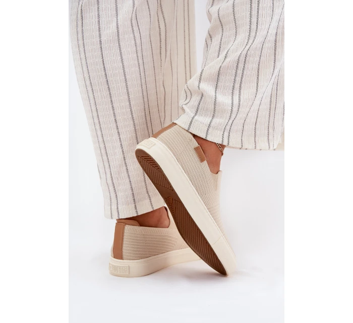 Dámské Tenisky SlipOn Big Star model 21695261 Béžové - Big Star Shoes