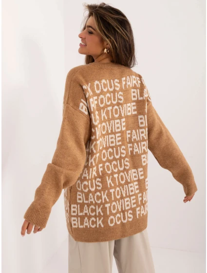 Sweter BA SW model 20280466 camelowy - FPrice