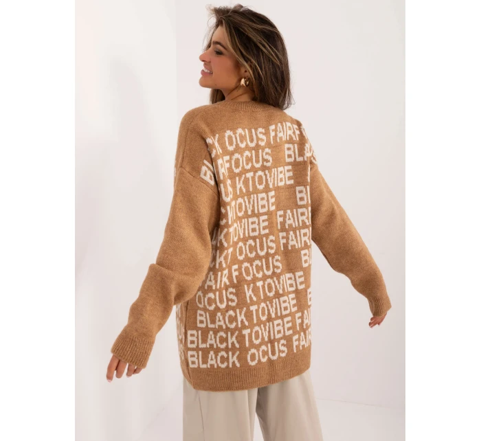 Sweter BA SW model 20280466 camelowy - FPrice