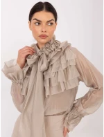 Koszula IT KS model 21795634 beżowy - FPrice Koszula IT KS model 21795634 beżowy - FPrice