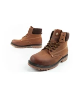 Wrangler Arch pánske sobolie topánky elegantné prírodná koža hnedá