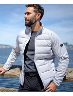 Cutter & Buck Oak Jacket Men Pánská hybridní bunda silver model 22455500