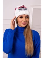 Dámska čiapka Ofelia K349 biela Dámska čiapka Ofelia K349 biela
