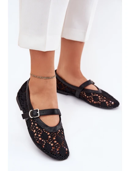 baleríny s páskem černé model 21699878 - Boto