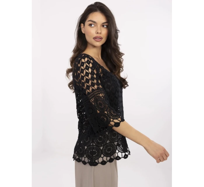 Blúzka MI BZ 9007.77 čierna