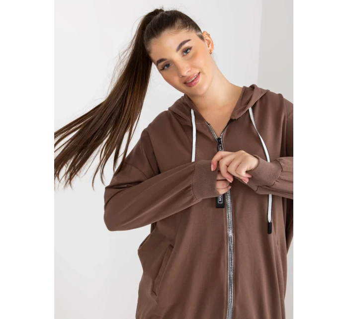 Mikina RV BL 8302.78 hnedá Mikina RV BL 8302.78 hnedá