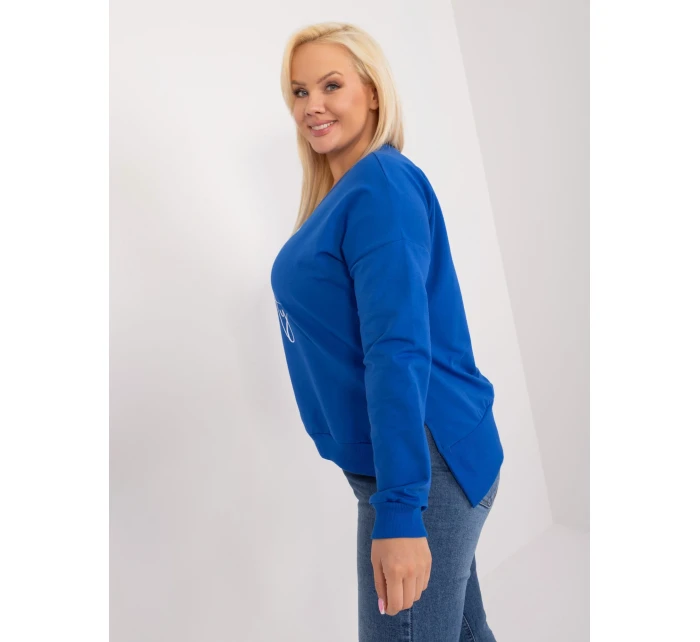 Blúzka RV BZ 9173.29X kobalt