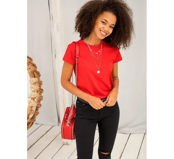 Tričko RV TS 4623.86 červená