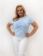 T shirt RV TS model 22173013 jasny niebieski - FPrice