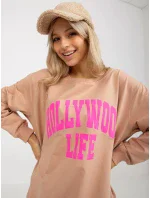 Blúzka VI BL 3102.01P béžová a ružová Blúzka VI BL 3102.01P béžová a ružová