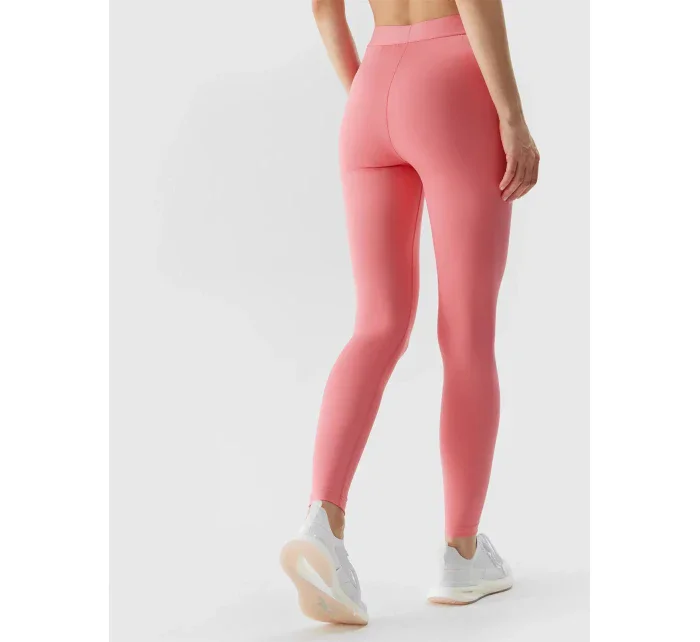 Dámske športové legíny 4F - koralové