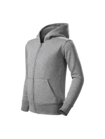 Trendy Zipper mikina dětská tmavě šedý melír Trendy Zipper mikina dětská tmavě šedý melír