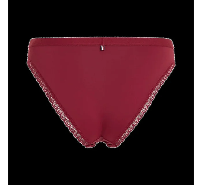 Dámske čipkované nohavičky s tonálnym logom UW0UW04183-XJS - Tommy Hilfiger