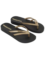 Dámske žabky Bossa Soft V Fem W 82840-AQ444 Black with Gold - Ipanema Dámske žabky Bossa Soft V Fem W 82840-AQ444 Black with Gold - Ipanema