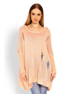 Dlhý sveter model 114559 PeeKaBoo