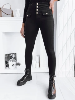 Dámske džínsové nohavice SKULL black FashionStreet UY1752