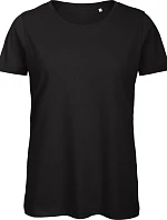 B&C Inspire T /women_° Dámske tričko s strihom Medium Fit z bio bavlny 01.TW43 čierne