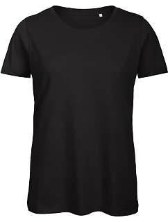 B&C Inspire T /women_° Dámske tričko s strihom Medium Fit z bio bavlny 01.TW43 čierne
