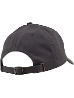 6 panelová bavlněná keprová kšiltovka dark grey model 22482512 - Flexfit 6 panelová bavlněná keprová kšiltovka dark grey model 22482512 - Flexfit