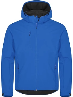 Classics Softshell Hoody M Pánská 3vrstvá softshellová bunda s kapucí model 22471062 royal blue - Clique