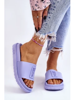 Dámské pantofle Big Star model 21582452 Světle fialová - Big Star Shoes