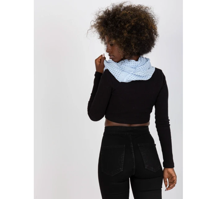 Dámská šála AT CH světle modrá model 17434206 - FPrice Dámská šála AT CH světle modrá model 17434206 - FPrice