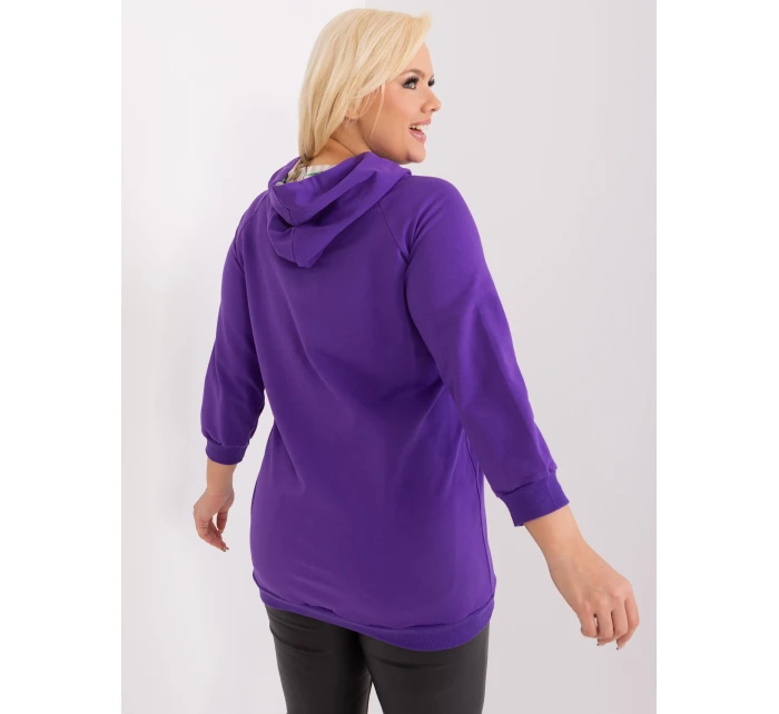 Bluza RV BL model 19394530 ciemny fioletowy - FPrice