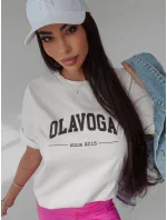 Dámske tričko 277111 ecru - Ola Voga Dámske tričko 277111 ecru - Ola Voga