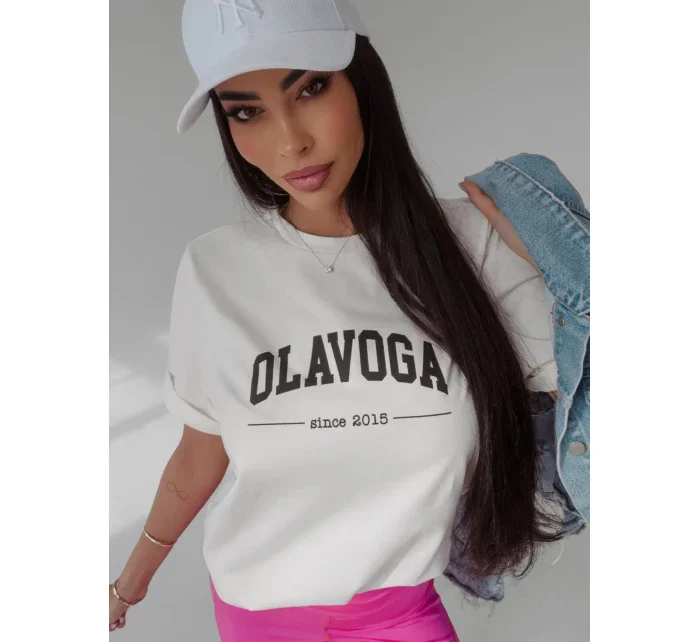 Dámske tričko 277111 ecru - Ola Voga Dámske tričko 277111 ecru - Ola Voga
