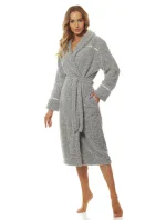 Dlhý dámsky župan L & L 2084 satyna Dlhý dámsky župan L & L 2084 satyna