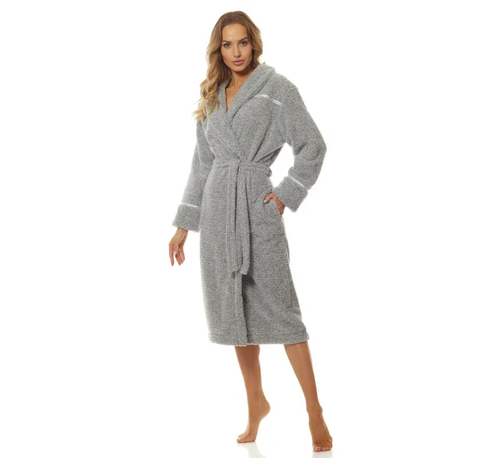 Dlhý dámsky župan L & L 2084 satyna Dlhý dámsky župan L & L 2084 satyna