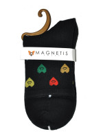 Dámske ponožky Magnetis 75 Colorful Hearts 21/22
