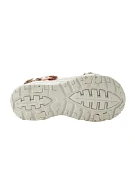dámské boty na suchý zip sandály na léto na model 22071671 světle béžové dámské - Lee Cooper