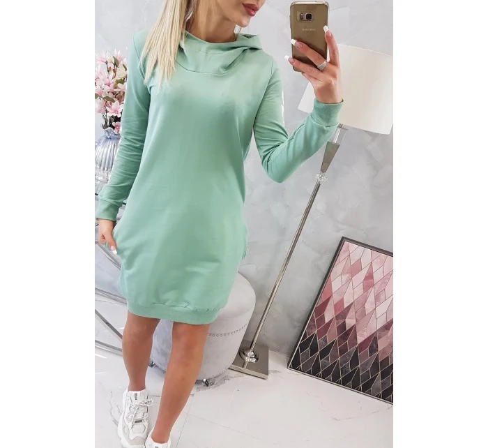 Šaty Off White dark mint