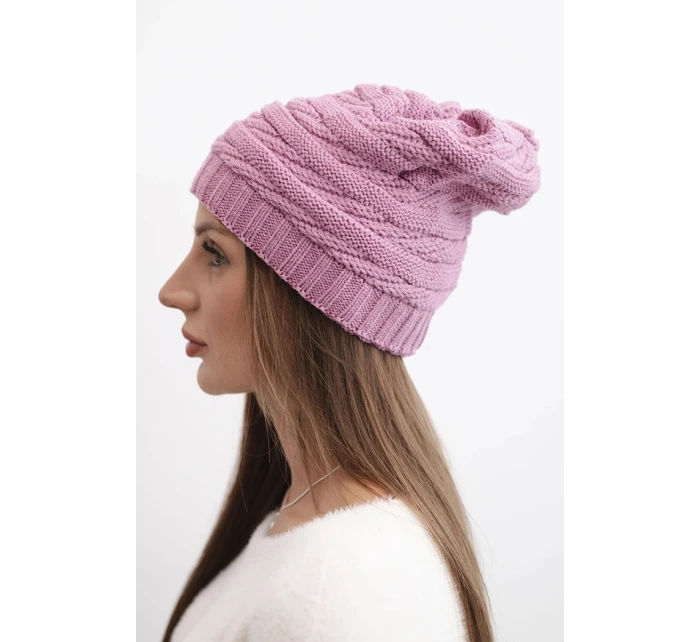 Čepice s rolováním Magda K293 camel