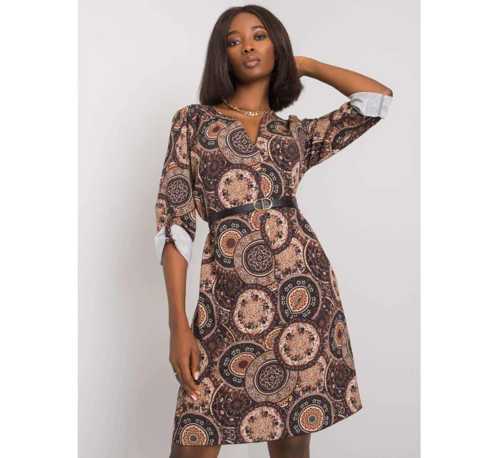 Šaty DHJ SK model 15795913 hnědá - FPrice