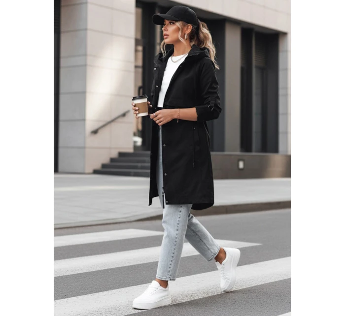 Dámská přechodná bunda parka černá Dstreet model 21974198 - FashionStreet
