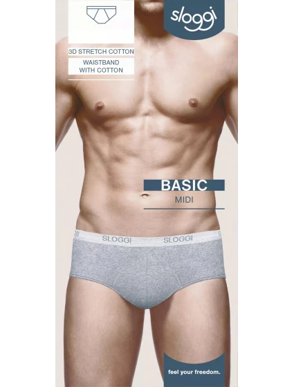 sloggi men Basic Midi - BLACK - SLOGGI BLACK - SLOGGI