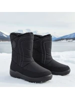 Dámské ploché zateplené sněhule černé model 21906490 - Potocki Dámské ploché zateplené sněhule černé model 21906490 - Potocki