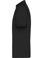 JN Pánské piqué polo se zipem 02. black/black model 22538313 - Daiber