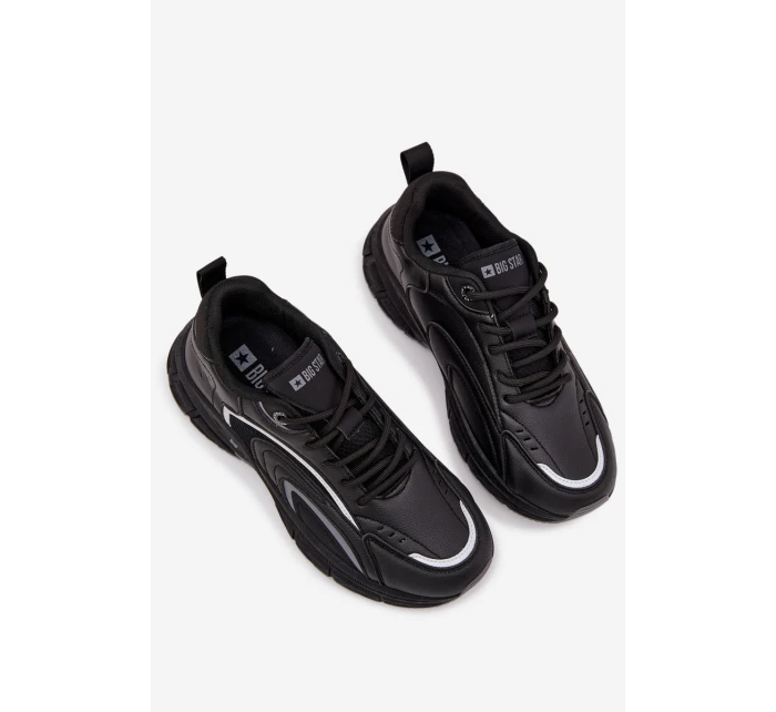 Pánské sportovní sneakersy Big Star model 21706366 černé - Big Star Shoes