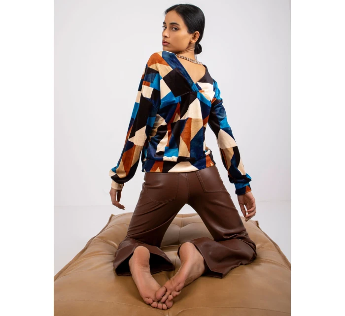 Blúzka DHJ BZ 6550.74P tmavo modrá