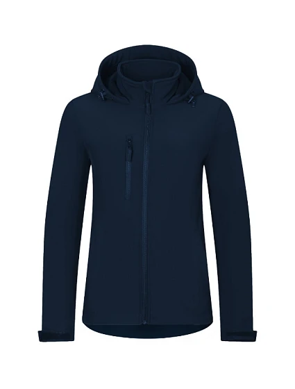 Trail softshellová bunda dámská námořní modrá