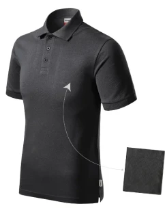 Resist Heavy Polo tričko ebony gray 94 (štítok značky)