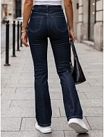 Jeansy damskie z efektem push up granatowe model 22319377 - FashionStreet Jeansy damskie z efektem push up granatowe model 22319377 - FashionStreet