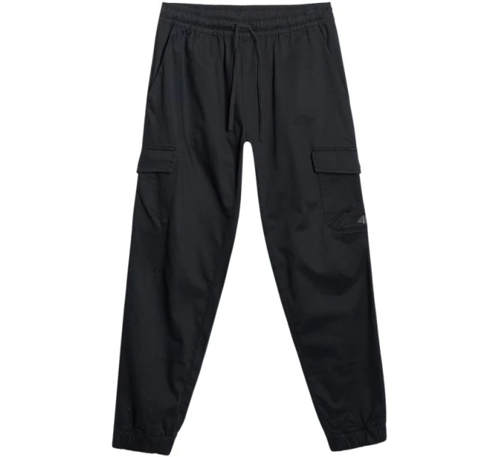 Pánské kalhoty CAS tmavě černé WAW25TTRO 20S model 21391728 - 4F Pánské kalhoty CAS tmavě černé WAW25TTRO 20S model 21391728 - 4F